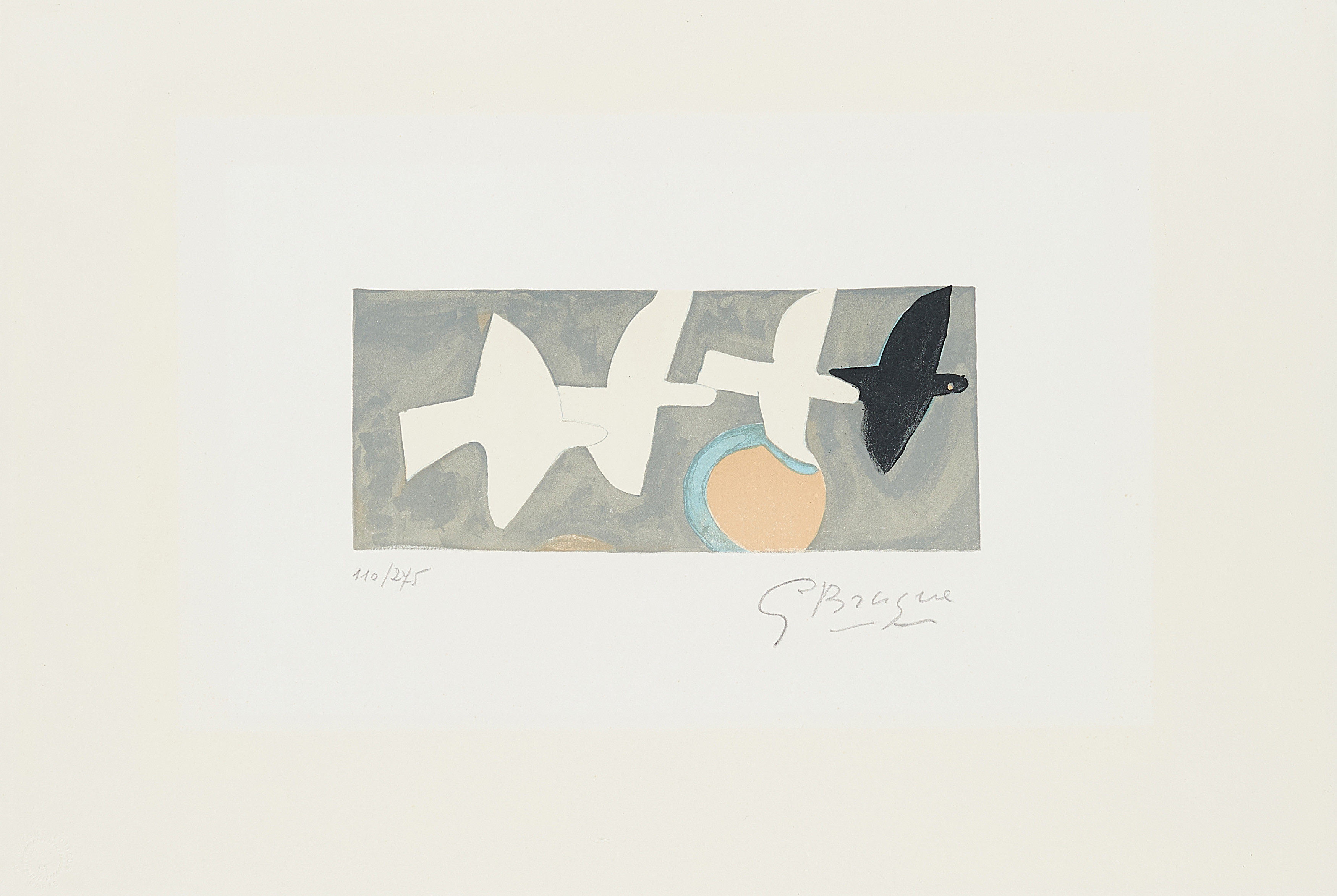 BRAQUE l'œuvre graphique ポスター Georges Braque Vintage 1948 Limited Edition French Fine Art