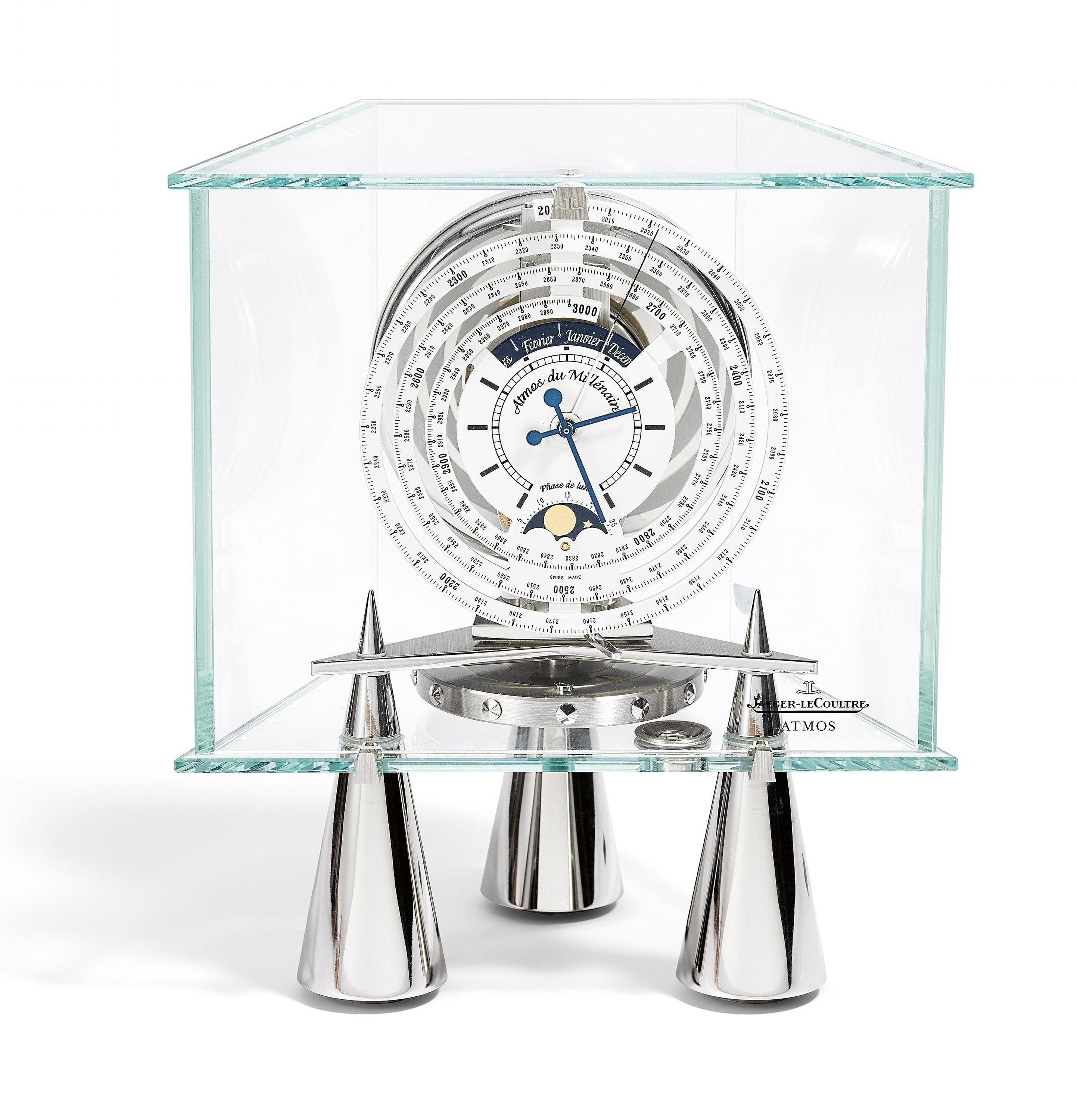 Decorative Art Jaeger LeCoultre ATMOS DU MILL NAIRE ATLANTIS