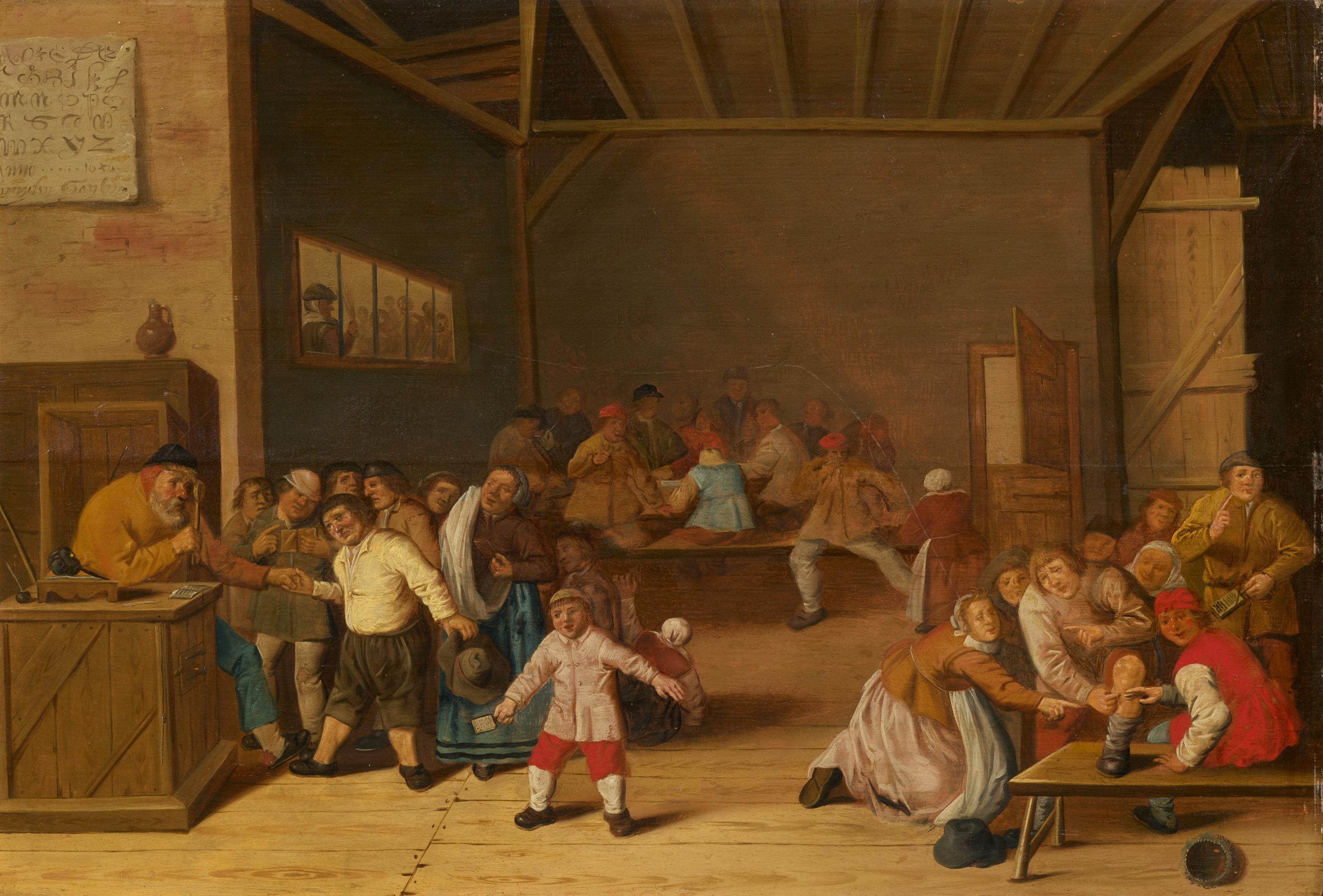 Art &amp; Interior | David d.J. Teniers - Nachfolge-Flämisches Interieur ...