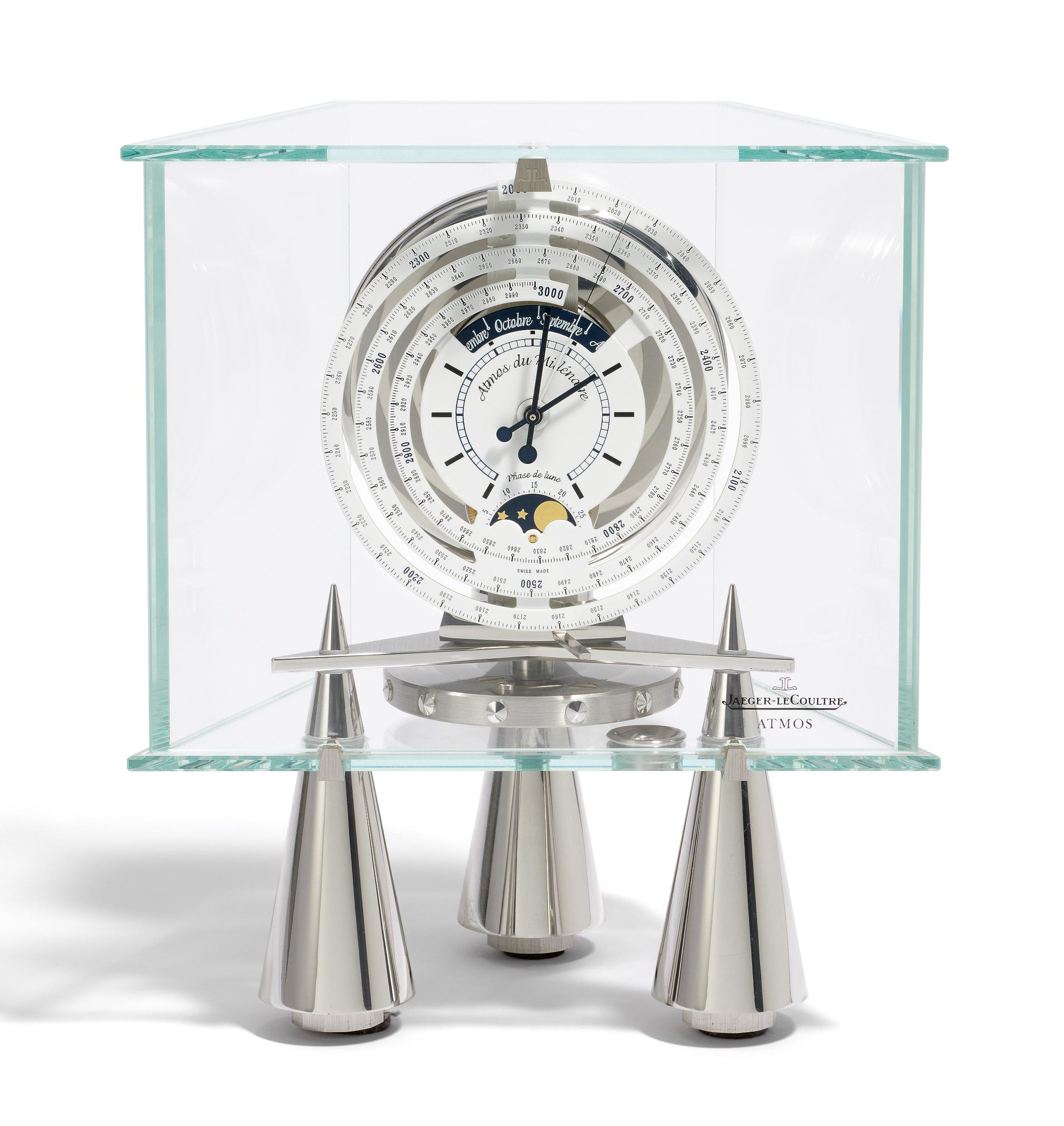 Decorative Art Jaeger LeCoultre Atmos du Mill naire Atlantis