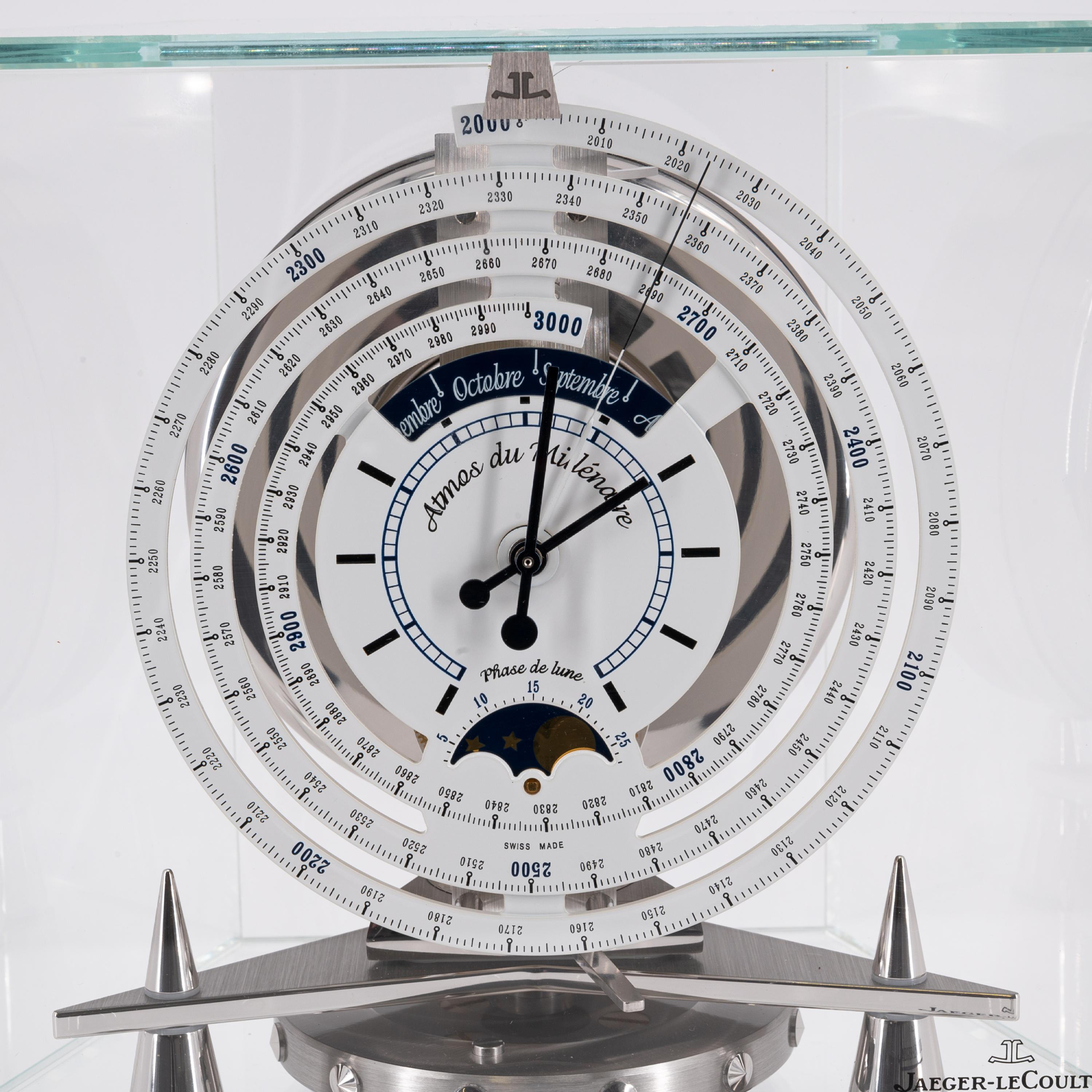 Decorative Art Jaeger LeCoultre Atmos du Mill naire Atlantis