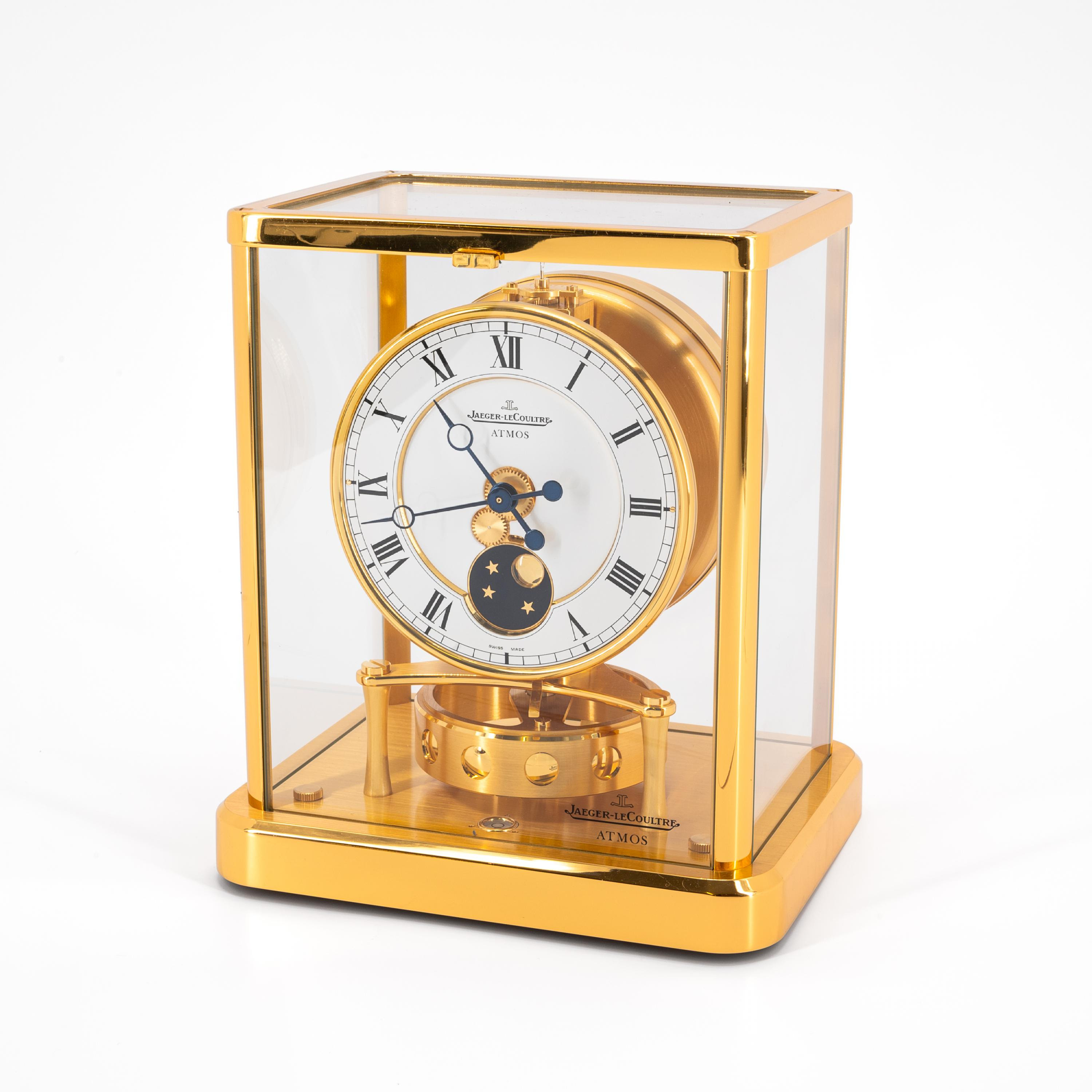 Decorative Art Jaeger LeCoultre Atmos mit Mondphase Van Ham