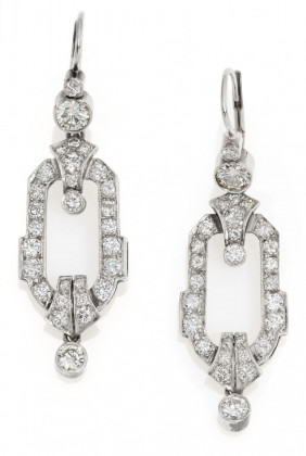 Diamond-Ear Pendants