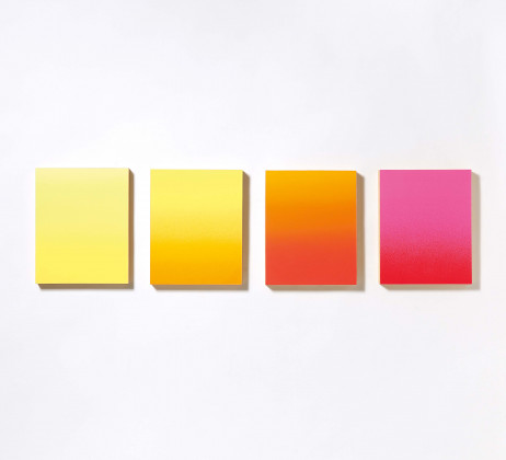 Multiples Modulationen (citron, gelb, orange, pink)