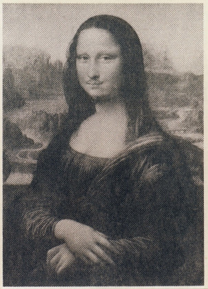 Zeitungsfoto 078 (Mona Lisa)