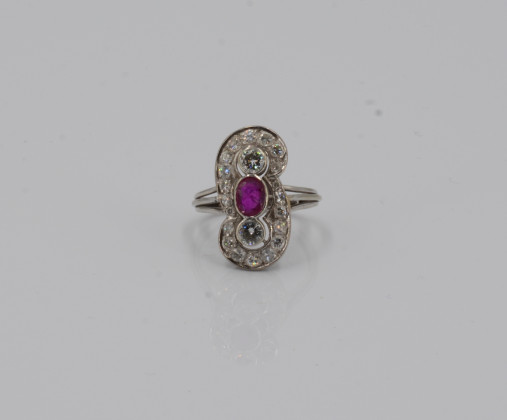 Rubin-Diamant-Ring