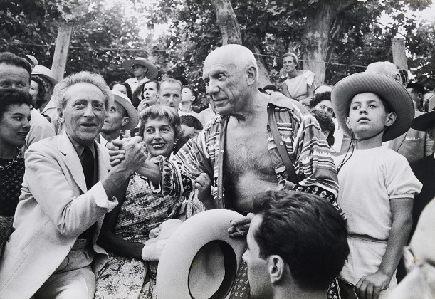 Picasso aux Cocteau à la feria de Vallauris
