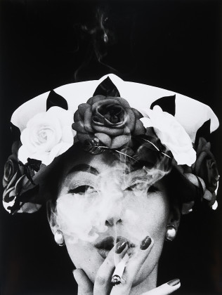 Hat + 5 Roses, Paris 1956 (Vogue)