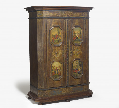 Marriage trousseau cabinet of Maria Griller