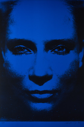 Die Sonne um Mitternacht schauen (7A/III/196/1973, monocrome-blue)