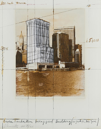 Lower Manhattan Wrapped Building, Project for New York