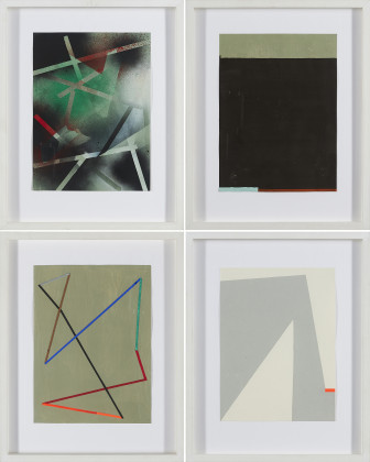 Series of 6 works on paper