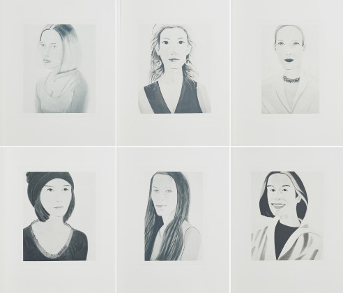 Six Female Portraits