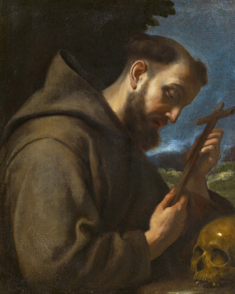Der Heilige Franz von Assisi in der Meditation