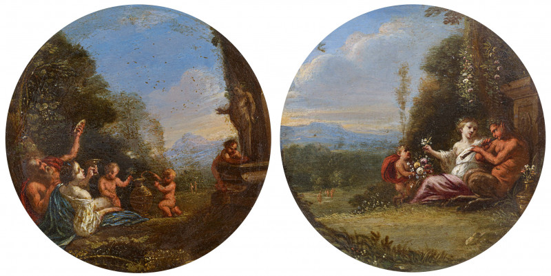 Two Paintings: Mythological Scenes