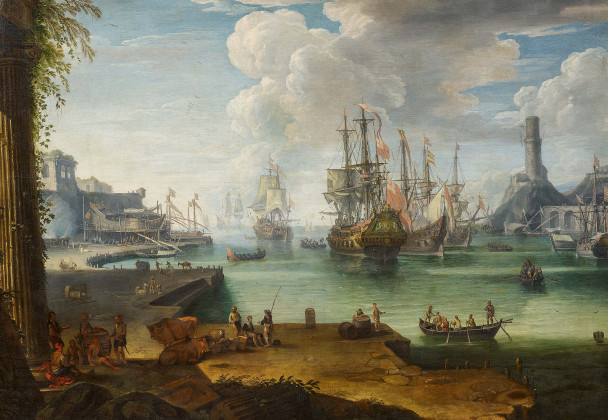 Extensive Port Scene