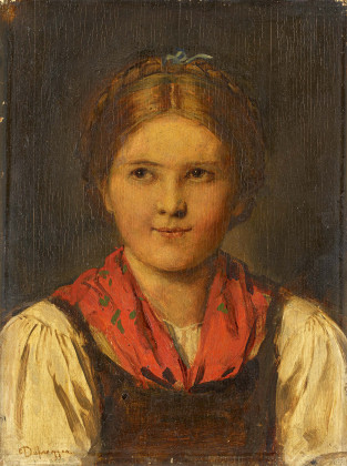 Portrait eines Tiroler Mädchens