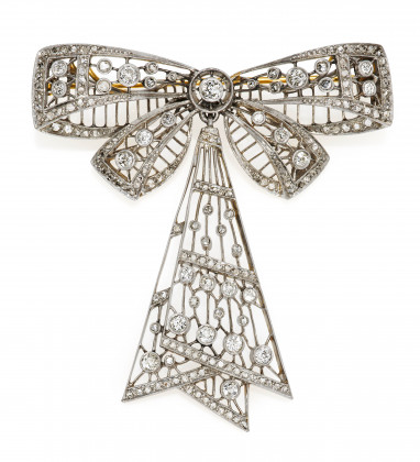 Diamond-Brooch