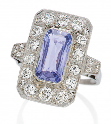 Sapphire-Diamond-Ring