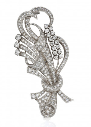 Diamond-Brooch