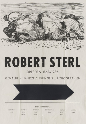 Ausstellungsplakat zur Ausstellung im Städtischen Kunsthaus Bielefeld 1952