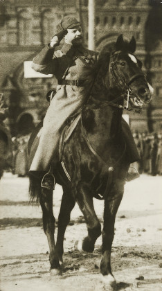 General Frunse auf dem Roten Platz
