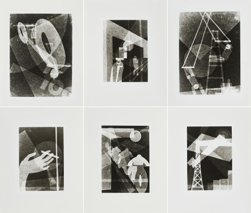 Series of 6 Photograms