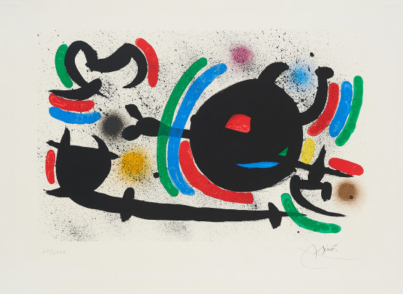 Aus: Miró der Lithograph I