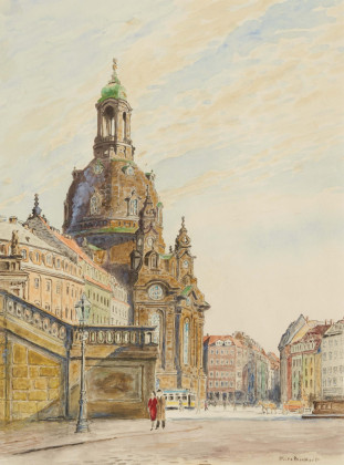 Die Frauenkriche in Dresden