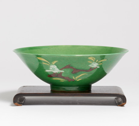 Large green brinjal bowl