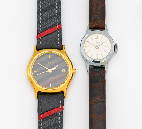 Konvolut: Tissot und Timex Armbanduhren