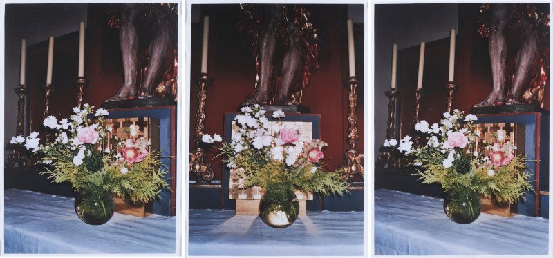 Cliché of a Flower Bouquet LVI (triptych)