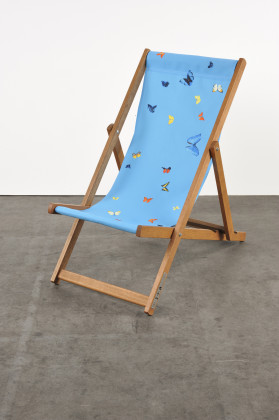 Deckchair / blue