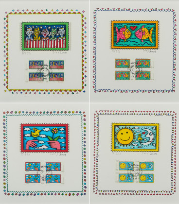 Rizzi Stamps (4-part stamp set)