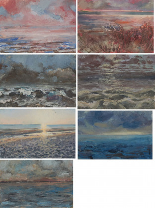 Mixed lot of 7 works (From: 