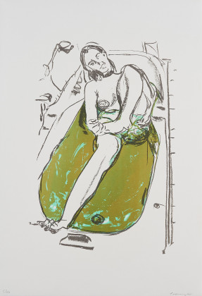 Untitled (In the Bath, Green)