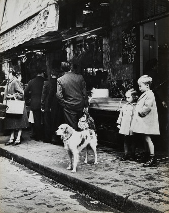 Paris Scene, 1952. Rue de Brici