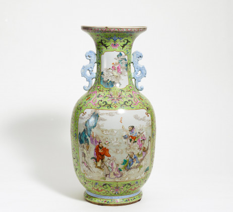 Große Vase mit den Acht Unsterblichen im Kunlun-Gebirge