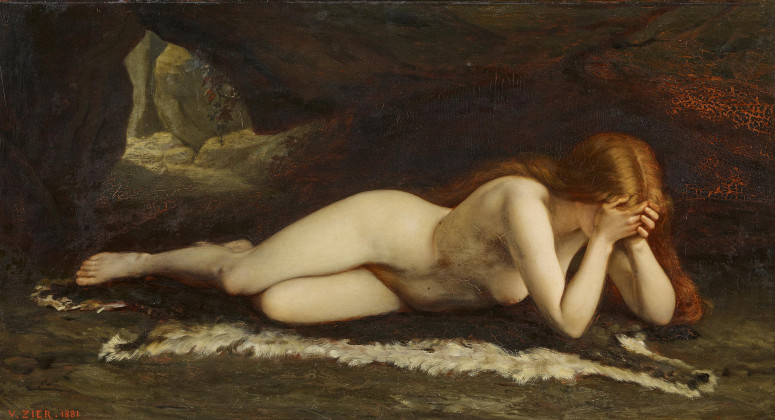 Lying Female Nude