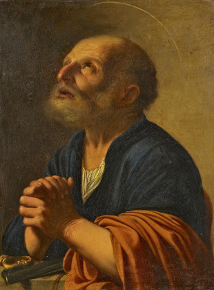 Der Heilige Petrus als Büßer