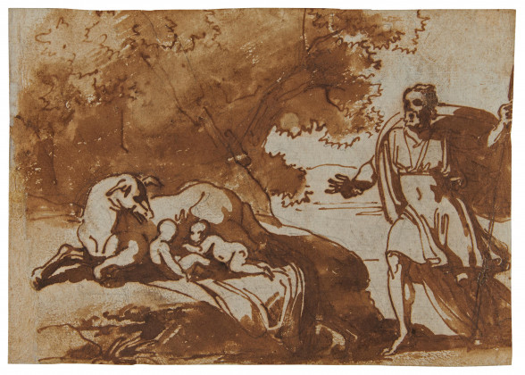 The She-Wolf Suckling Romulus and Remus