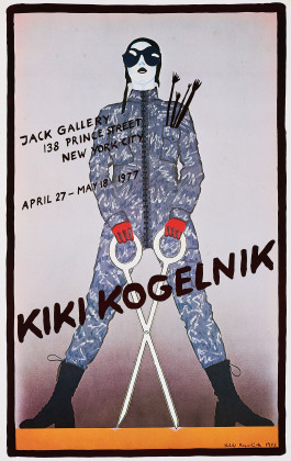 Ausstellungsplakat Kiki Kogelnik