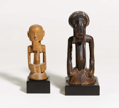 Zwei Halbfiguren