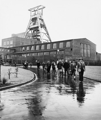 Zeche Zollverein Schichtwechsel