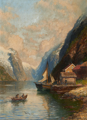 Überfahrt im Fjord