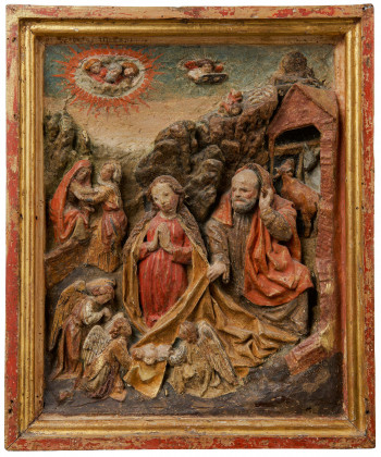 Relief with The Visitation and Nativity