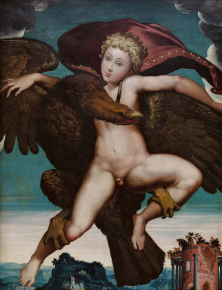 Ganymed in den Fängen des Adlers