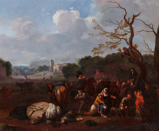 Landscape with the Torture and Execution of Prisoners, after an Attack on a Town