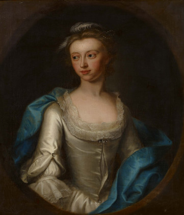 Porträt von Lady Eyre of Norwich