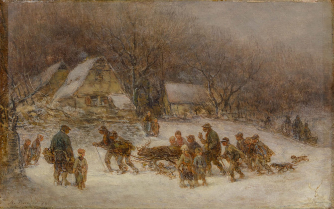 Winter Homecoming from the Hunt